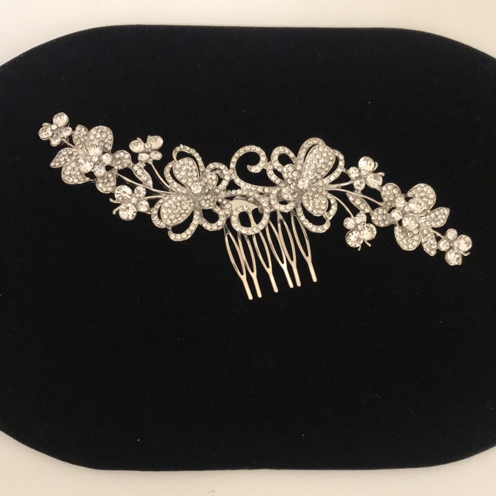 BriLove Beautiful Rhinestones Hair Piece
